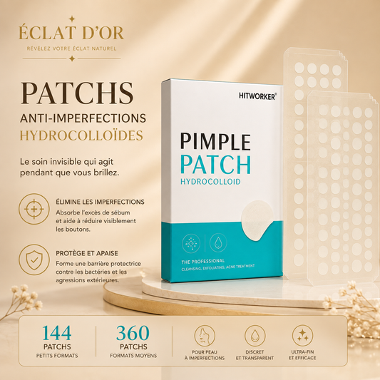 Patchs Hydrocolloïdes Anti-Boutons – Soin Invisible & Efficace