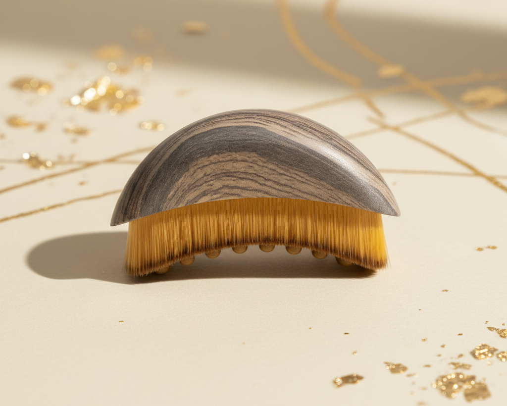 Détail brosse lymphatique
